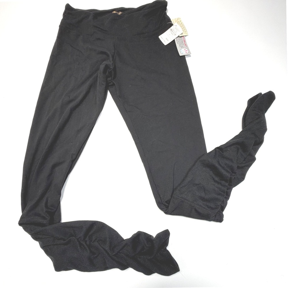 NWT Balance Collection Ruched Leggings Black Size S Stretch Athleisure Yoga